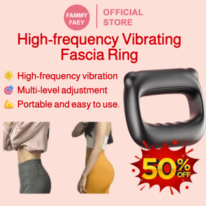 【FAMMY FAEY】High-Frequency Vibration Fascia Ring Massage Bandage to Relax Muscles High-Frequency Vibration Massager Lazy Vibration Fascia高频震动筋膜环
