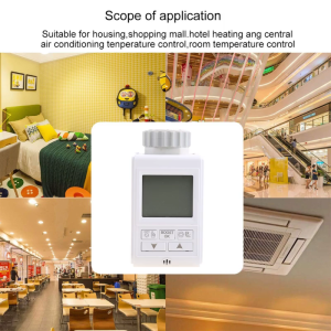 Thermostat Heater Thermoregulator Temp Controller for Valve Programmable Backlight LCD Screen Display for Room Temp Cont