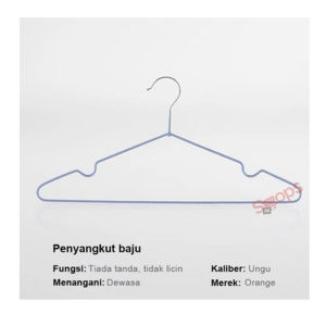 ORANGE Hangers Premium Stainless Steel Anti Slip Hanger