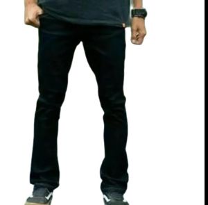 Celana Jeans Cutbray Pria Hitam premium