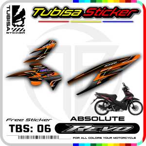 Stiker Striping Revo Absolute - Sticker Striping Variasi Motor Revo Absolute. TBS.06