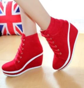 IC 08 Sepatu Boot wanita korea sepatu cewek kekinian beli sekarang ready stok