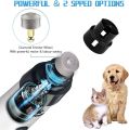 Silent Groom Pro, 2025 Upgraded Silent Grind Pro Dog Nail Trimmer, Rechargeable Micro Precision Electric Dog Nail Clippers for Grooming, Dog Nail Grinder Quiet for Dogs and Cats (1PC). 