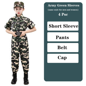 childrens play Police costume for kids Childrens Army Clothing school performance handsome uniform