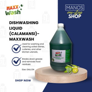 MAXXWASH DISHWASHING LIQUID CALAMANSI / GALLON
