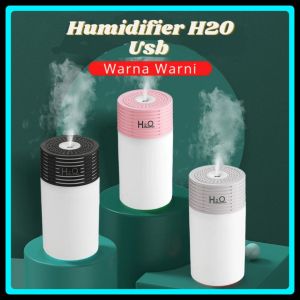 Humidifier Diffuser 301 ML Colorful LED Light USB Pengharum Pewangi Ruangan Aromatherapy Purifier Diffuser Portable Mini USB Aroma Warna-warni Diffuser Pendingin Ruangan Pewangi Ruangan Parfum Pengharum Ruangan Humidifier