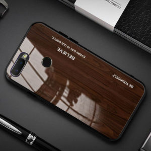 Softcase Glass Kaca Oppo A5S A12 A7 A11K - Casing Hp Oppo A5S A12 A7 A11K- J68 - Pelindung hp A5S A12 A7 A11K - Case Handphone - Pelindung Handphone Oppo A5S A12 A7