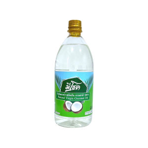 น้ำมันมะพร้าวสกัดเย็น มีโชค 1000 มล. Meechok 100% Virgin Coconut Oil 1000 ml. มี อย.รับประทานได้ คุณภาพผ่านมาตรฐานสากล รับประกันคุณภาพ สุดคุ้ม