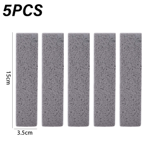 10Pcs Pumice Stone Hard Water Stains Eraser Narrow Pumice Stick Powerful Scrubbing for Toilet Bowl Ring Faucet Kitchen Grease Cleaning