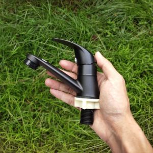 Kran Wastafel Besi Chrome - Keran Westafel Cuci Tangan Stainless Nekel