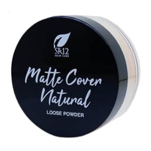 Matte Cover Natural Loose Powder SR12 Bedak Tabur SPF15 Bedak Wajah