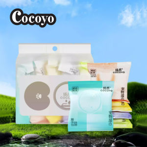 COCOYO Pet Wet Wipes for Dogs & Cats – 50pcs Total (10pcs x 5 Portable Packs) Portable Pack Odor Eliminating & Tear Stain Removing Wet Wipes for Travel & Home Use猫湿巾 狗湿巾 宠物湿巾 宠物去泪痕