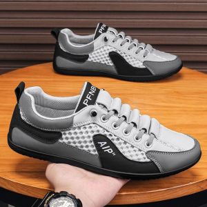 ALVIN Mens Sneakers Fashion Driving Shoes Loafers Shoes Slip On Shoes Comfortable Casual Shoes