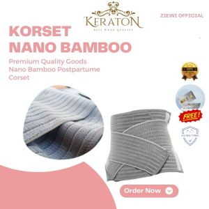KORSET PELANGSING STAGEN PASCA MELAHIRKAN NANO BAMBOO KERATON ZIEWI BEAUTY