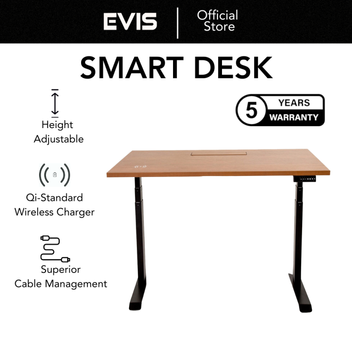 EVIS Smart Desk Electrically Height Adjustable Office Desk with