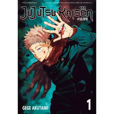 KOMIK / MANGA JUJUTSU KAISEN EDISI BAHASA MALAYSIA VOLUME 00 - 30 TAMAT (GEMPAK STARZ)