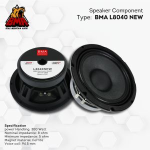 Speaker Komponen 8 Inch | BMA
