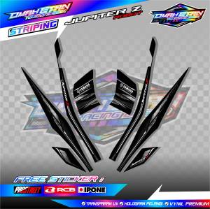 STRIPING VARIASI MOTOR JUPITER Z ROBOT / STICKER LIST VARIASI YAMAHA JUPITER Z ROBOT