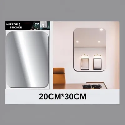 30cm กระจกเงา อะคริลิก จะไม่แตก กระจกห้องน้ำ ผนังกระจก กระจกวิเศษ