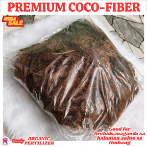 COCO WATTLES X COCO FIBER FOR SUPPORT ORCHIDS AND OTHER HANGING PLANTS