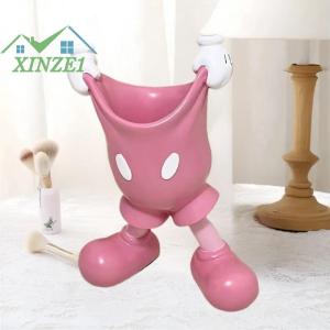 ❤💖💓 ดิสนีย์มิกกี้กางเกงที่ใส่ปากกาการ์ตูนเครื่องเขียนแปรงแต่งหน้าหลอดเก็บอุปกรณ์ตกแต่งโต๊ะของขวัญสำหรับนักเรียนเด็กผู้หญิง