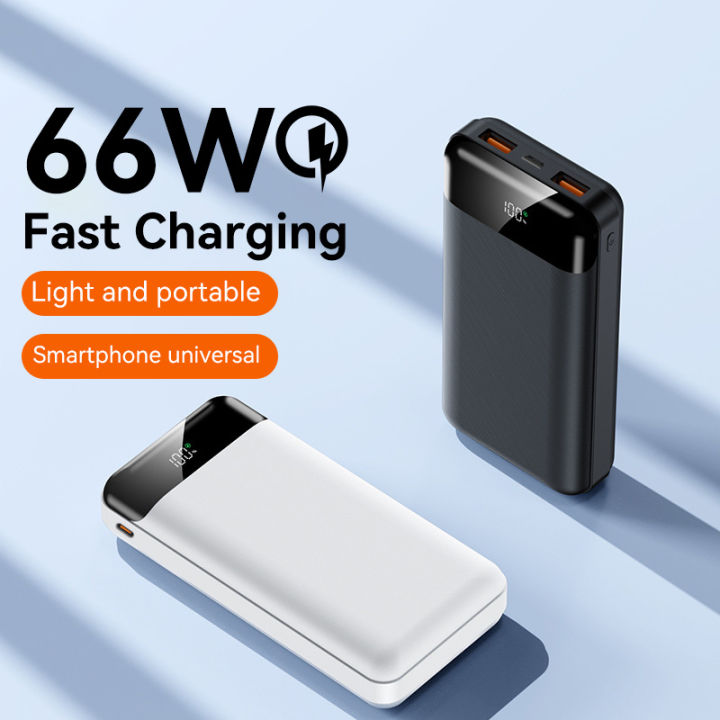 Powerbank Fast Charging Type C Output Power Bank 20000mah 50000mah Slim
