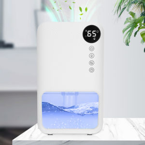 Dehumidifiers For Home 1000ml Electric Dehumidifier With 7 Color LED Light，Auto Shut Off Portable Quiet Small Dehumidifiers For Home Damp，Bedroom Bathroom RV，Garage