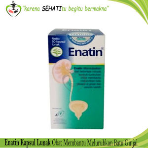 ENATIN BLISTER 9 KAPSUL OBAT HERBAL BATU GINJAL