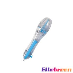 Ellebreen Melty Beads Pen Portable DIY Craft Fuse Beads Picker Tool Blue & Pink Diy Handmade Tool