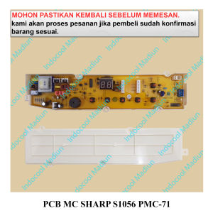PMC-71 PCB SHARP / MODUL MESIN CUCI / PCB MESIN CUCI SHARP S1056 PMC-71