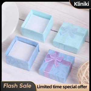 [Kliniki] 10Pcs Set Jewelry Organizer Gift Box Necklace Earrings Ring Paper Packaging Box