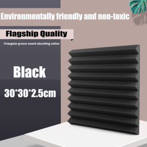 24 Pack- Acoustic Panels foam Engineering sponge Wedges Soundproofing Panels 1inch x 12 inch x 12inchdfhd