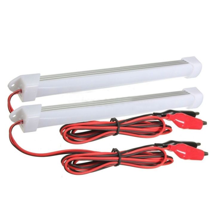 4x 108 LED Interior Light Bars With Switch – 12V For Van, Caravan, Boat, RV