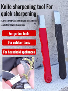 🔪 Portable Sharpener for Kitchen/Outdoor/Camping Multi-Function Stainless Steel Knife Tool Compact Handheld Pocket Sharpening Solution / HQL - Portable Multi-Functional Knife Sharpener