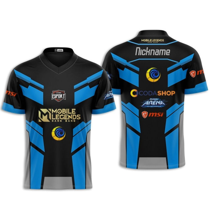 Jersey GAME MOBILE LEGENDS ML CODA ESPO…