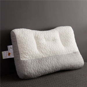 Latex Pillow Neck Protection Traction Pillow Deep Sleep Home Pillow Core  48x74cm