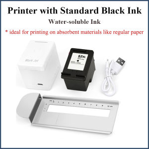 Mark Jet Portable Mini Handheld Inkjet Printer Wireless Mobile Color Printing Water-soluble Ink for Photo Logo Lable Fabric