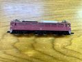 N Scale Tomix 2131 JR Electric Locomotive EF81, as new condition.  N Scale Tomix 2131 JR รถจักรไฟฟ้า EF81 สภาพเหมือนใหม่. 