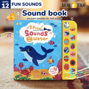 BEAR TALE Button Sound Book Early Education Books for Children Aged 0-3 Babys Voice Enlightenment Including 10 Pages of Wildlife