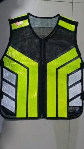 Motorcycle Vest Riders Vest (Heavy Duty) - Free Flag