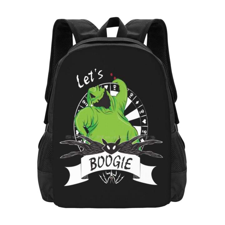 Ready Stock-Oogie Boogie-Let'S Boogie Pattern Design Bagpack School ...