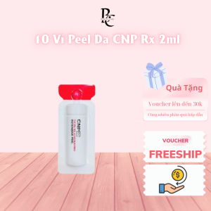 Combo 10 Sample Peel Tái Tạo Da Chuyên Sâu CNP Rx Skin Intensive Peel 2ml