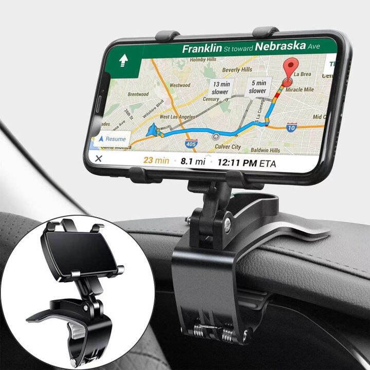 Car dashboard mobile clearance holder