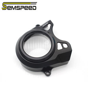 SEMSPEED Motorcycle CNC Chain Guard Sprocket Cover Protection For CFMOTO 450SR 450NK 2022-2025