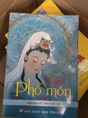 SỔ TAY KINH PHỔ MÔN NGHĨA - BÌA QUAN ÂM XANH