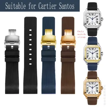 Cartier santos 100 watch strap best sale