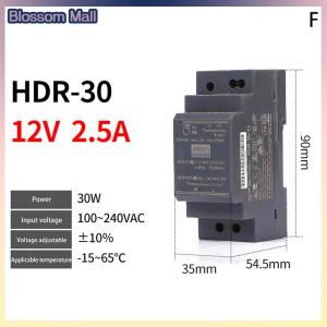 [Blossom] Rail Switching Power Supplies DC HDR-15W 30W-5V 12V 15V 24V Half-Bridge