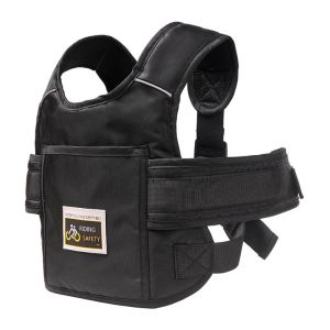 PRIMEPICKGLOBAL Adjustable Safety Riding Harness Black Durable Reflective Safety Belt High Quality Breathable Anti-Fall Harness Motorcycle Riding Child Protection