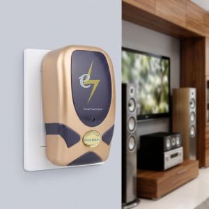 CANGI8 Power Save Electricity Saving Box US/EU/UK Adapter Stable Performance Electric Energy Saver Intelligent Power Factor Smart Energy-saving Appliance Household Use