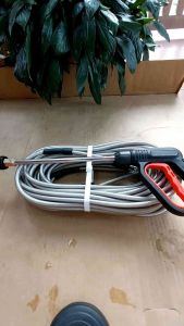 Bộ dây xịt rửa xe áp lực cao 10 15 20 30m Và s.úng rửa xe cò đỏ ren 22mm (kèm ống nối 30cm)  ( HÀNG LOẠI 1 )
